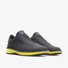 Camper Rolling Sneakers Black / Yellow - Mens Singapore POCFVN-838